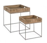 Bizzotto - SET2 TAVOLINO NARVIK QU - immagine 3