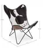 Bizzotto - POLTRONA BUFFALO NERO - immagine 3