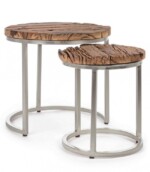 Bizzotto - SET2 TAVOLINO RAFTER ALTO - immagine 3