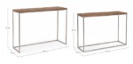 Bizzotto - SET2 CONSOLLE RAFTER - immagine 2