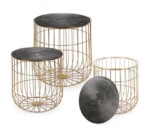 Bizzotto - SET3 TAVOLINO CONTENITORE MARIAM - immagine 4