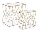 Bizzotto - SET2 TAVOLINO ELENOR RETT J19 - immagine 3