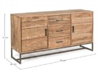 Homemotion - CREDENZA 2A-3C ELMER S - immagine 2