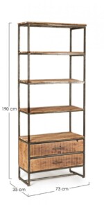 Homemotion - LIBRERIA 4P-2C ELMER - immagine 2