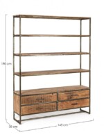 Homemotion - LIBRERIA 4P-4C ELMER - immagine 2