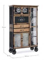 Bizzotto - MOBILE C-RUOTE 6A-2C LIVERPOOL - immagine 2