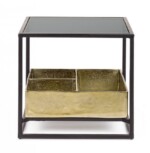 Homemotion - TAVOLINO C-CONTENITORE MAVILA 42X42 - immagine 3