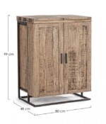 Homemotion - MOBILE BAR 2A ELMER - immagine 2