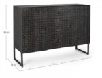Bizzotto - CREDENZA 2A-3C DORSET - immagine 2
