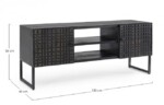 Bizzotto - MOBILE PORTA TV 2A DORSET - immagine 2