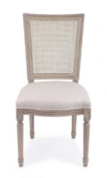 Homemotion - SEDIA LILIANE BEIGE - immagine 3