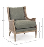 Homemotion - POLTRONA CAROLINA - immagine 2