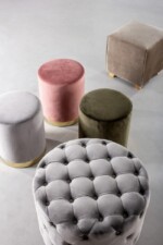 Yes - POUF LORELLA GRIGIO - immagine 4