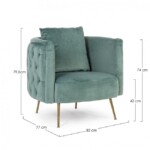 Homemotion - POLTRONA TENBURY TIFFANY - immagine 2