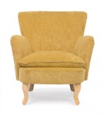 Bizzotto - POLTRONA CHENILLE OCRA - immagine 3