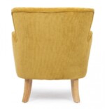 Bizzotto - POLTRONA CHENILLE OCRA - immagine 4