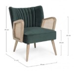 Bizzotto - POLTRONA VIRNA VERDE - immagine 2