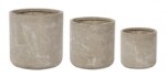 Bizzotto - SET3 P.VASO CEMENT CIL SABBIA