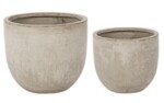 Bizzotto - SET2 P.VASO CEMENT TO BASSO SABBIA