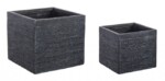Bizzotto - SET2 P.VASO GRAFFITI QU NERO BASSO