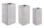 Bizzotto - SET3 P.VASO GRAFFITI QU BIANCO ALTO