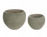 Bizzotto - SET2 P.VASO BRUSH SFERA SALVIA