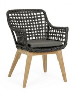 Homemotion - SEDIA C-BR C-C MADISON NERA