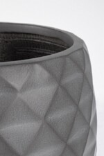 Bizzotto - SET2 P.VASO PYRAMID CIOTOLA ANTRACITE - immagine 3