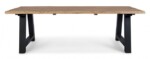 Homemotion - TAVOLO ROLLAND 240X100 ANTRACITE AM03 - immagine 3