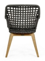 Homemotion - SEDIA C-BR C-C MADISON NERA - immagine 4