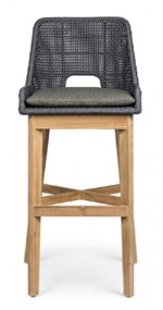 Homemotion - SGABELLO BAR C-C HESPERIA SLATE - immagine 3