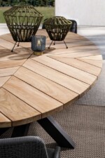 Homemotion - TAVOLO PALMDALE OV 240X110 CARBON RT02 - immagine 5