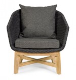 Homemotion - POLTRONA C-C COACHELLA ANTRACITE - immagine 4