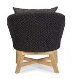Homemotion - POLTRONA C-C COACHELLA ANTRACITE - immagine 5
