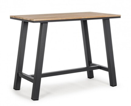 Bizzotto - TAVOLO BAR SKIPPER 131X73 NAT/ANTRA.YK13