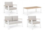 Bizzotto - SET4 SALOTTO C-C BELMAR BIANCO YK11 - immagine 2