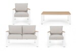 Bizzotto - SET4 SALOTTO C-C BELMAR BIANCO YK11 - immagine 5