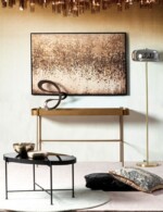 Bizzotto - TAVOLINO RASHIDA NERO 70X46 - immagine 4