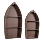 Yes - SET2 MENSOLA BOAT NATURALE