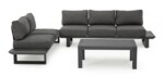Bizzotto - SET SALOTTO ANG.C-C KONNOR ANTRACITECX23 - immagine 5