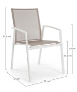 Bizzotto - SEDIA C-BR CRUISE BIANCO GK50 - immagine 2