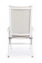 Bizzotto - POLTRONA RECLINABILE CRUISE BIANCO GK50 - immagine 4