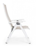 Bizzotto - POLTRONA RECLINABILE CRUISE BIANCO GK50 - immagine 5