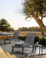 Bizzotto - TAVOLINO CRUISE 40X40 ANTRACITE GK52 - immagine 5