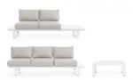 Bizzotto - SET SALOTTO ANG.C-C KONNOR BIANCO CX21 - immagine 4
