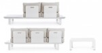 Bizzotto - SET SALOTTO ANG.C-C KONNOR BIANCO CX21 - immagine 5