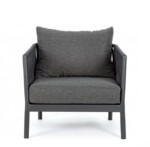 Homemotion - POLTRONA C-C FLORENCIA ANTRACITE WG21 - immagine 3