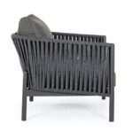 Homemotion - POLTRONA C-C FLORENCIA ANTRACITE WG21 - immagine 5