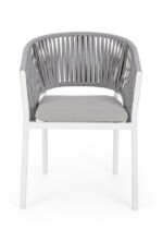 Homemotion - SEDIA C-BR C-C FLORENCIA BIANCO WG20 - immagine 3