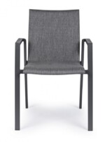 Bizzotto - SEDIA C-BR ODEON ANTR-GR SCURO JX55 - immagine 3